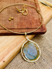 Imagen de Collar de Piedra Varenna Gris