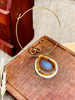 Imagen de Collar de Piedra Ancona Marron