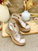 Imagen de Sandalia Pompeya Champagne