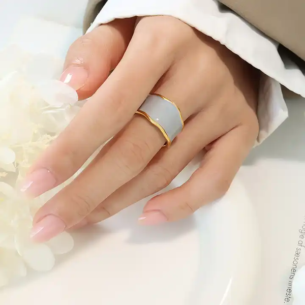 Imagen de Anillo Lantana Gris