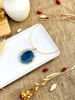 Imagen de Collar de Piedra Varenna Azul