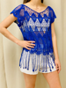 Imagen de Blusa Karpatos Azul Francia