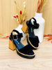 Imagen de Sandalia Verona Negro Nobuck Milano