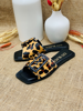Imagen de Sandalia Ibiza Animal Print Marron