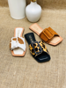 Imagen de Sandalia Ibiza Animal Print Beige