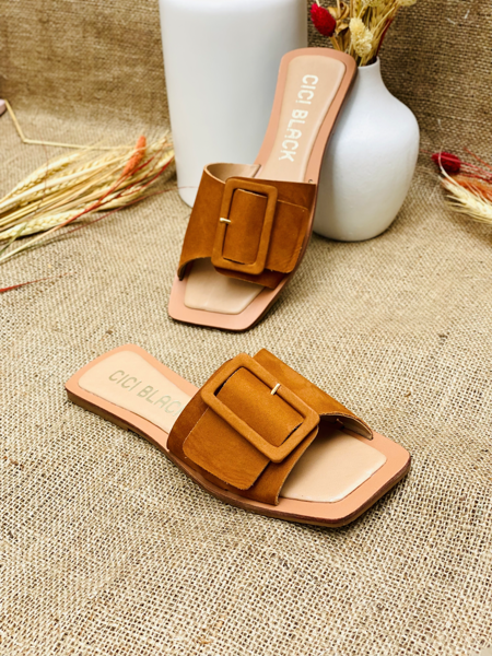 Imagen de Sandalia Ibiza Camel