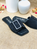 Imagen de Sandalia Ibiza Negro Nobuck