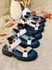 Imagen de Sandalia Ramses Whisky y Negro