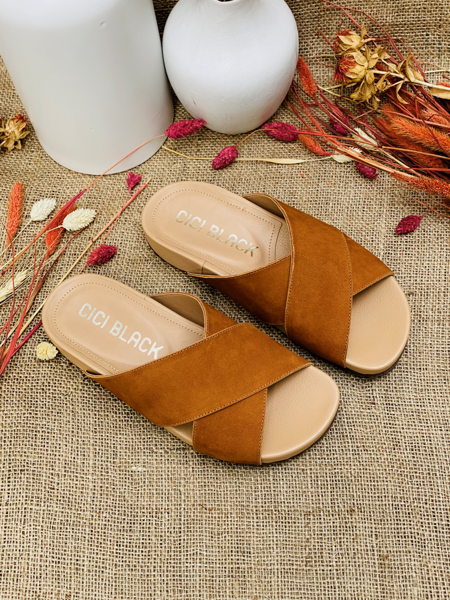 Imagen de Sandalia Moore Camel