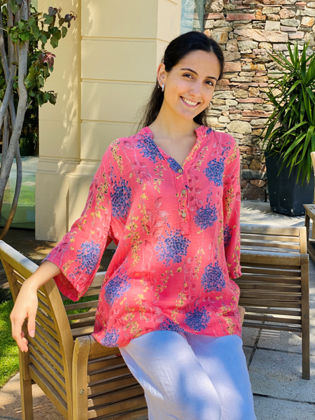 Imagen de Blusa Melezet Coral