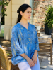 Imagen de Blusa Melezet Azul Piedra
