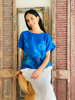Imagen de Blusa Faenza Azul Francia