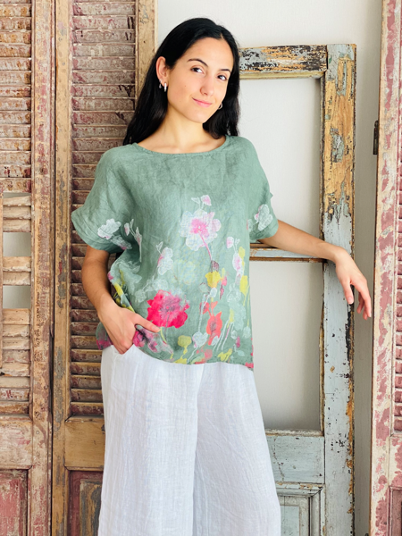 Imagen de Blusa Faenza Verde Oliva