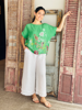 Imagen de Blusa Faenza Verde Lima