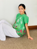 Imagen de Blusa Faenza Verde Lima
