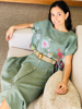 Imagen de Blusa Faenza Verde Oliva