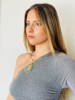 Imagen de Collar de Piedra Varenna Gris