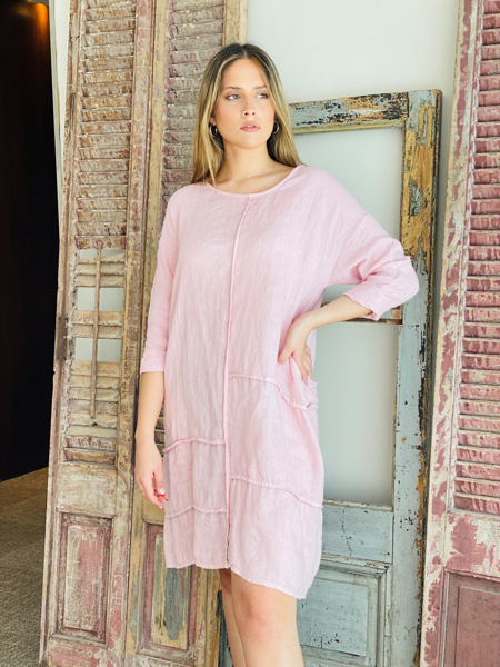 Imagen de Vestido Teramo Rosa