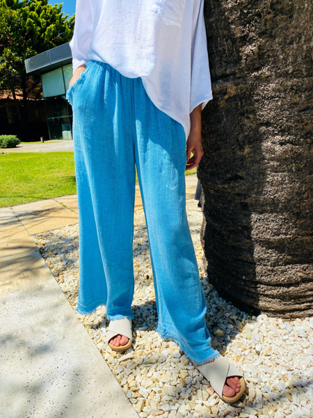 Imagen de Pantalon Siracusa Turquesa