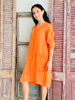 Imagen de Vestido Teramo Naranja