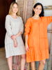 Imagen de Vestido Teramo Naranja