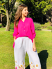 Imagen de Blusa Viterbo Fucsia