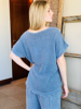 Imagen de Blusa Andora Azul Piedra