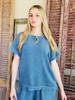 Imagen de Blusa Andora Azul Piedra