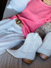 Imagen de Bota Texana Luwin Off White