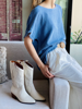 Imagen de Bota Texana Renly Off White