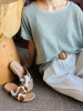 Imagen de Sandalia Moore Animal Print Beige