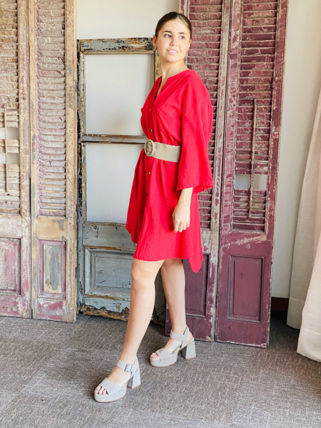 Imagen de Camisa Liguria Rojo