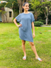 Imagen de Vestido Asis Azul Piedra