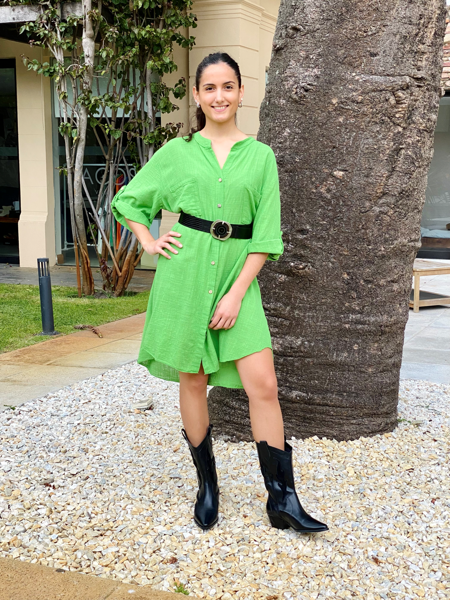Imagen de Camisa Liguria Verde Lima