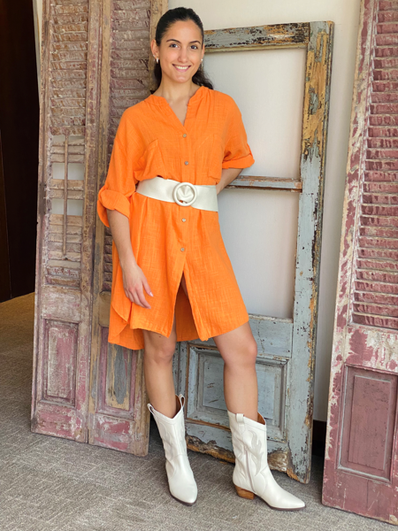 Imagen de Camisa Liguria Naranja