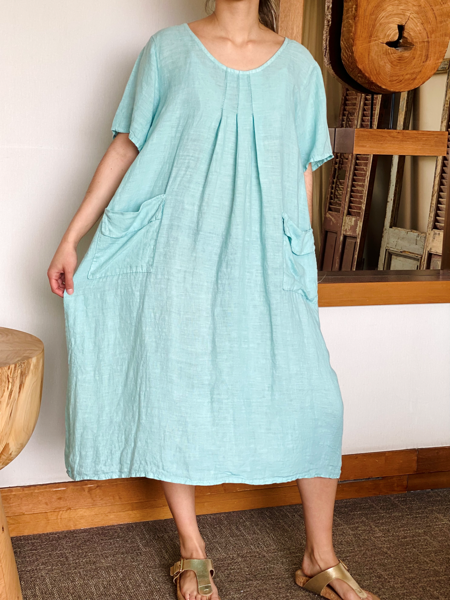 Imagen de Vestido Vicenza Verde Agua