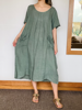 Imagen de Vestido Vicenza Verde Seco
