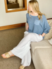 Imagen de Blusa Vermezzo Azul Piedra