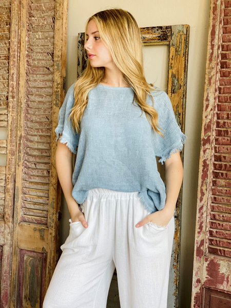 Imagen de Blusa Andora Celeste