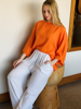 Imagen de Blusa Doha Naranja