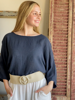 Imagen de Blusa Doha Azul Marino