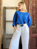 Imagen de Blusa Doha Azul Francia