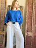Imagen de Blusa Doha Azul Francia
