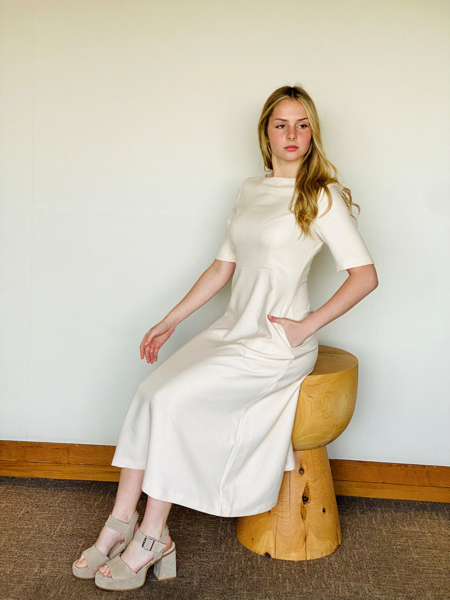 Imagen de Vestido Pavarolo Crudo