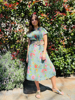 Imagen de Vestido Lombardia Verde Seco