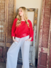 Imagen de Blusa Doha Rojo