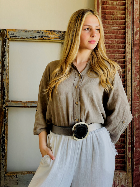 Imagen de Blusa Viterbo Taupe