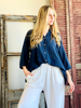 Imagen de Blusa Viterbo Azul Marino