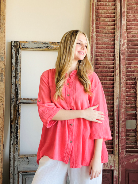 Imagen de Blusa Viterbo Coral