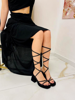 Imagen de Sandalia Siena Negro Nobuck